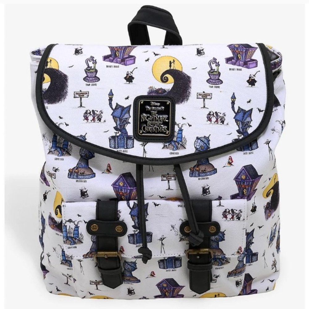Loungefly Nightmare Before Christmas Halloween Town backpack/rucksack